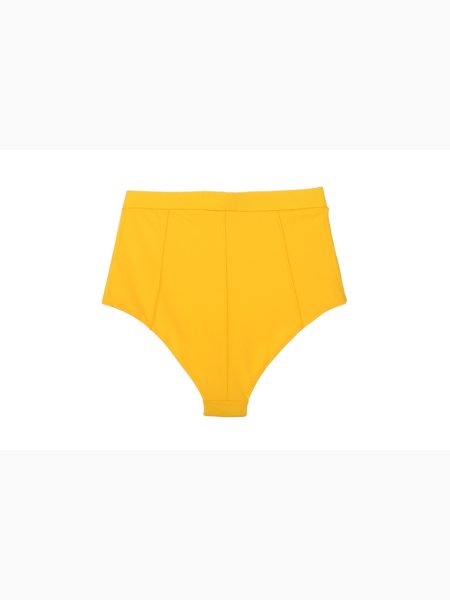 Sarı Süper Yüksek Bel Bikini Altı