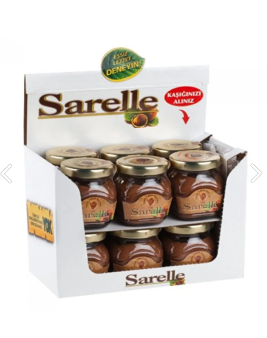 Sarelle Kakaolu Fındık Ezmesi 50 gr * 12 Adet