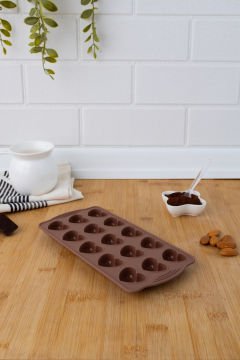 SİLİCOLİFE KALP ÇİKOLATA VE BUZ KALIBI (VAKUMLU)