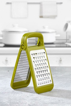 Flosoft Ayrılabilir Inox Paslanmaz Çelik Rende, Pratik Katlanabilir Özel Tasarım Rende