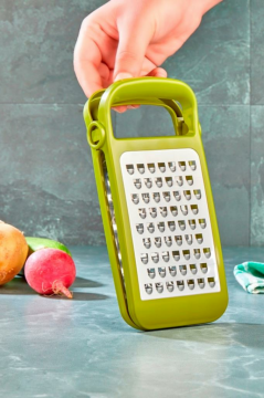 Flosoft Ayrılabilir Inox Paslanmaz Çelik Rende, Pratik Katlanabilir Özel Tasarım Rende