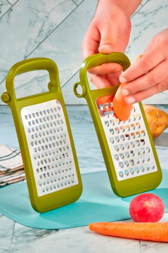 Flosoft Ayrılabilir Inox Paslanmaz Çelik Rende, Pratik Katlanabilir Özel Tasarım Rende