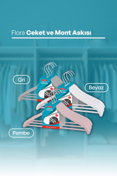 Takım Elbise, Ceket, Mont Askısı Barlı Döner Başlıklı 3'lü Set