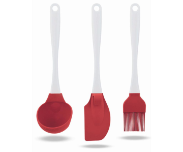 SİLİCOLİFE 3'LÜ SERVİS SETİ SİLİKON KEPÇE, BÜYÜK SPATULA, FIRÇA