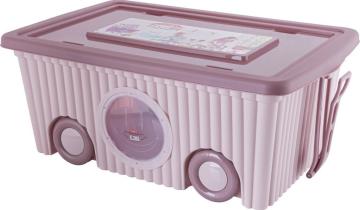 FLORA TRENDY TEKERLEKLİ OYUNCAK KUTUSU 40 LT F384