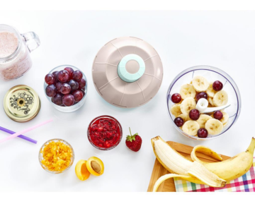 Flosoft Bas-Kes El Robotu Basmalı El Rondosu Yeni Nesil Doğrayıcı 700ml