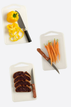 Onikiden Flosoft Kesme Tahtası, Çok Amaçlı Kesim Panosu 20x32 cm