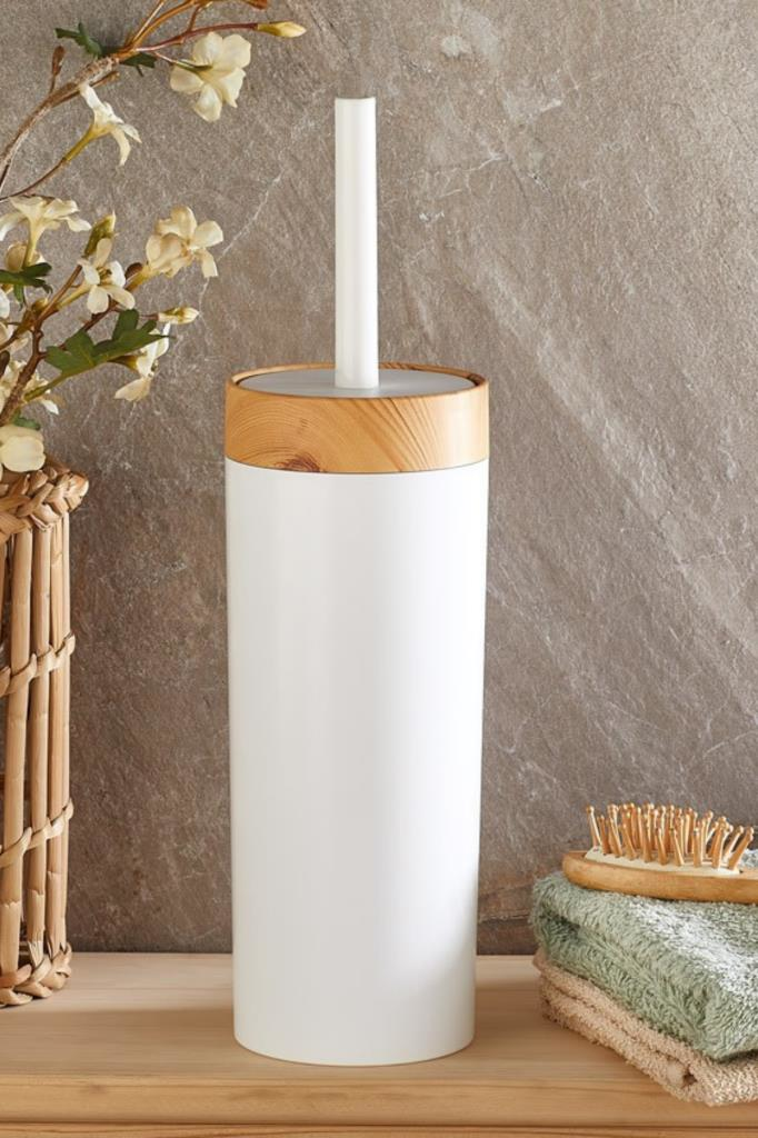 Flosoft Bambu Desenli Klozet Wc Fırçası