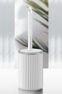 Flora 5 Parça Banyo Seti (Çöp Kovası 6 lt, WC Fırça, Sıvı Sabunluk, Katı Sabunluk, Diş Fırçalık)