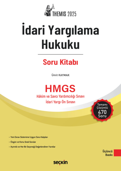 2025 THEMIS – İdari Yargılama Hukuku Soru Kitabı