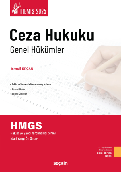 2025 THEMIS – Ceza Hukuku Genel Hükümler Konu Kitabı
