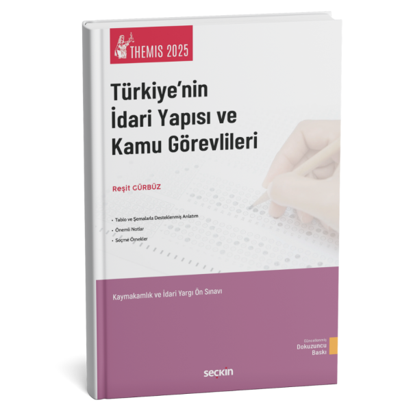 2025 THEMIS – Türkiye'nin İdari Yapısı ve Kamu Görevlileri Konu Kitabı