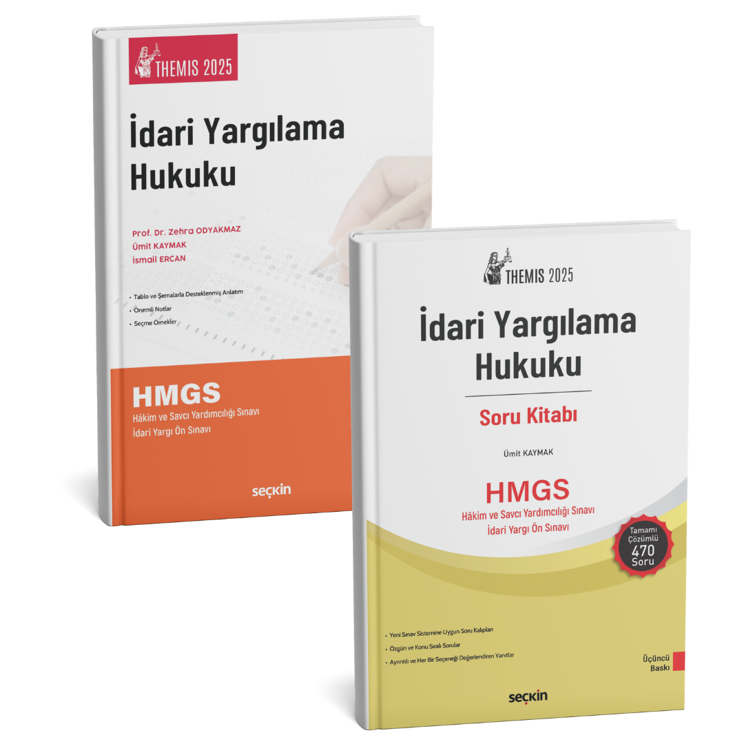 2025 THEMIS- İdari Yargılama Hukuku 2li Konu+Soru Seti