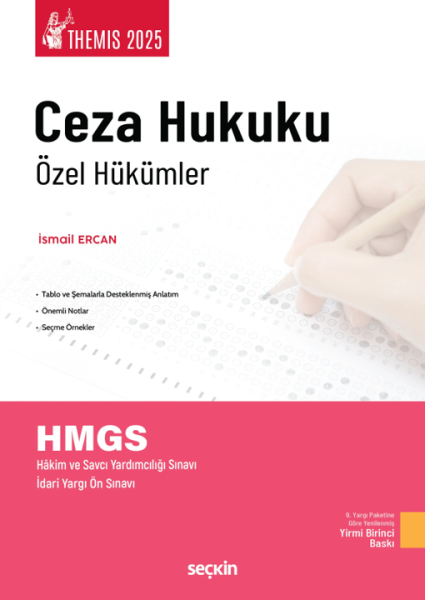 2025 THEMIS – Ceza Hukuku Özel Hükümler Konu Kitabı