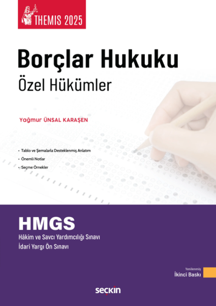 2025 THEMIS – Borçlar Hukuku Özel Hükümler Konu Kitabı