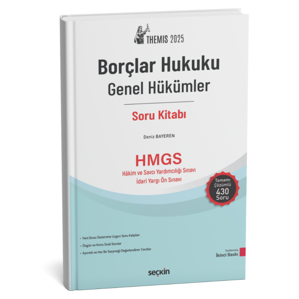 2025 THEMIS – Borçlar Hukuku Genel Hükümler Soru Kitabı
