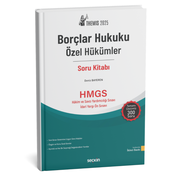 2025 THEMIS –Borçlar Hukuku Özel Hükümler Soru Kitabı