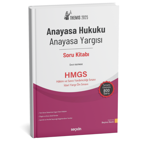 2025 THEMIS – Anayasa Hukuku  Anayasa Yargısı Soru Kitabı