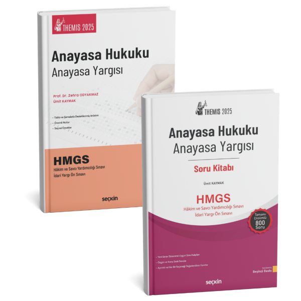 2025 THEMIS – Anayasa Hukuku Anayasa Yargısı 2'li Konu+Soru Seti