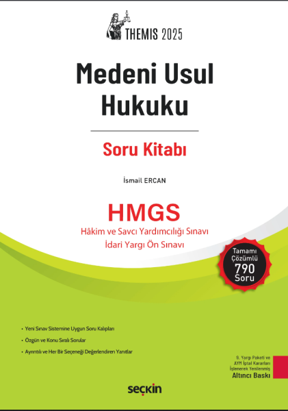 2025 THEMIS – Medeni Usul Hukuku Soru Kitabı