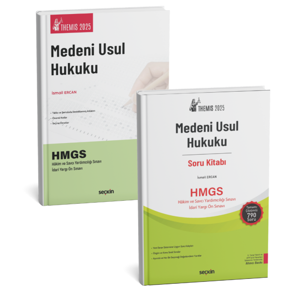 2025 THEMIS – Medeni Usul Hukuku 2'li Konu+Soru Seti