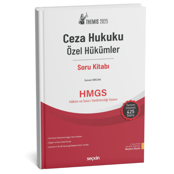 2025 THEMIS – Ceza Hukuku Özel Hükümler Soru Kitabı