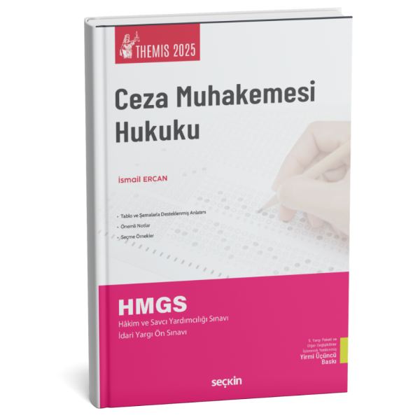 2025 THEMIS – Ceza Muhakemesi Hukuku2'li  Konu+Soru Seti