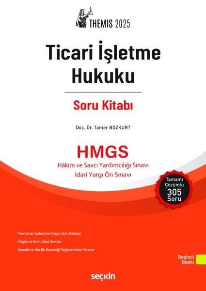 2025 THEMIS – Ticari İşletme Hukuku Soru Kitabı