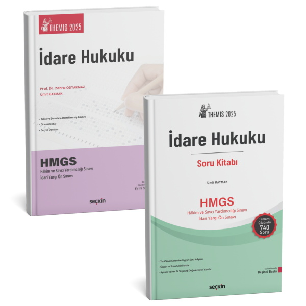 2025 THEMIS – İdare Hukuku 2'li Konu+Soru Seti (Ümit Kaymak﻿)