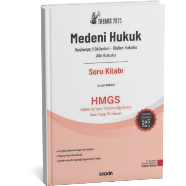 2025 THEMIS – Medeni Hukuk I (Giriş ve Başlangıç Hük, Kişiler, Aile Hukuku) Soru Kitabı