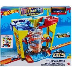 Hot Wheels Oto Yıkamada Renk Değiştirme Oyun Seti GRW37