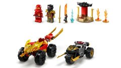 LEGO NINJAGO Kai ve Ras'ın Araba ve Motosiklet Savaşı 71789