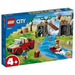 LEGO CİTY STUNT VAHŞİ HAYVAN KURTARMA JİPİ 60301