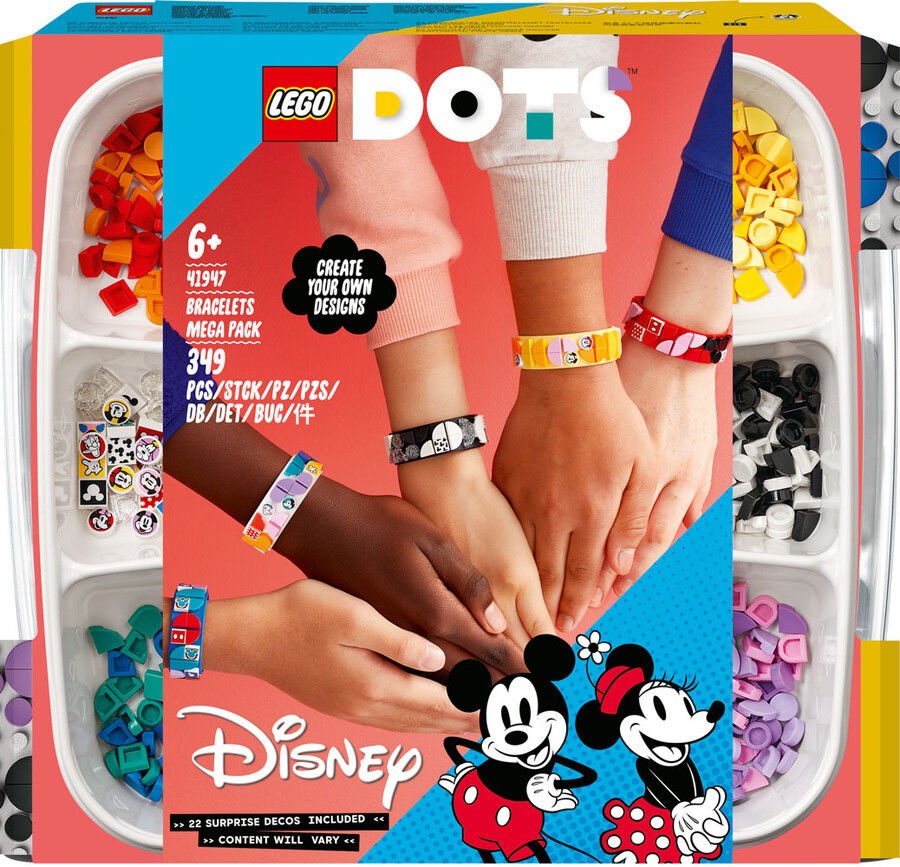 LEGO DOTS | Disney Mickey & Friends Bileklikleri Mega Paket 41947