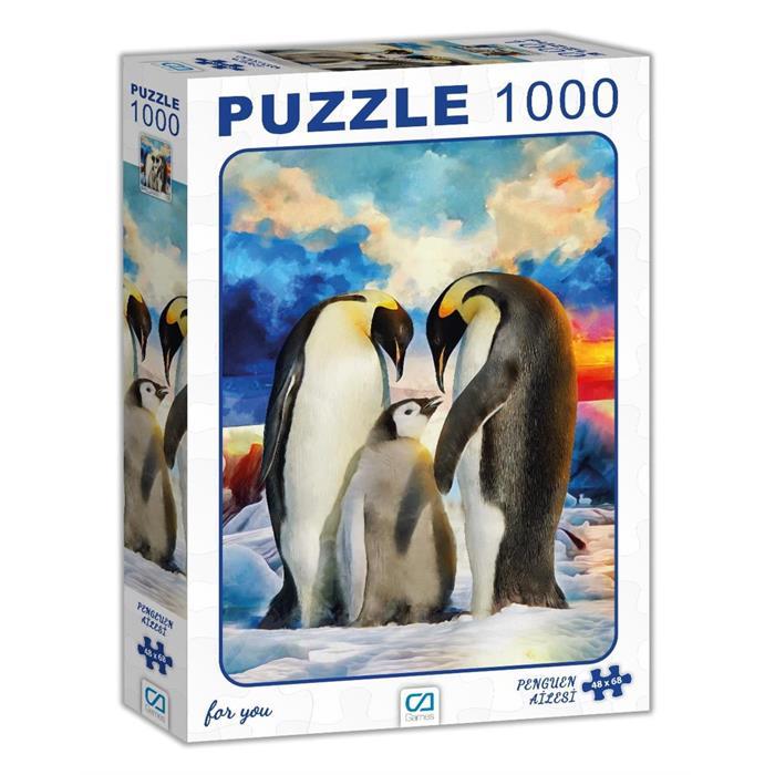 CA GAMES PENGUEN AİLESİ PUZZLE 1000 PARÇA