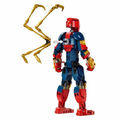 LEGO Marvel Iron Örümcek Adam Yapım Figürü 76298