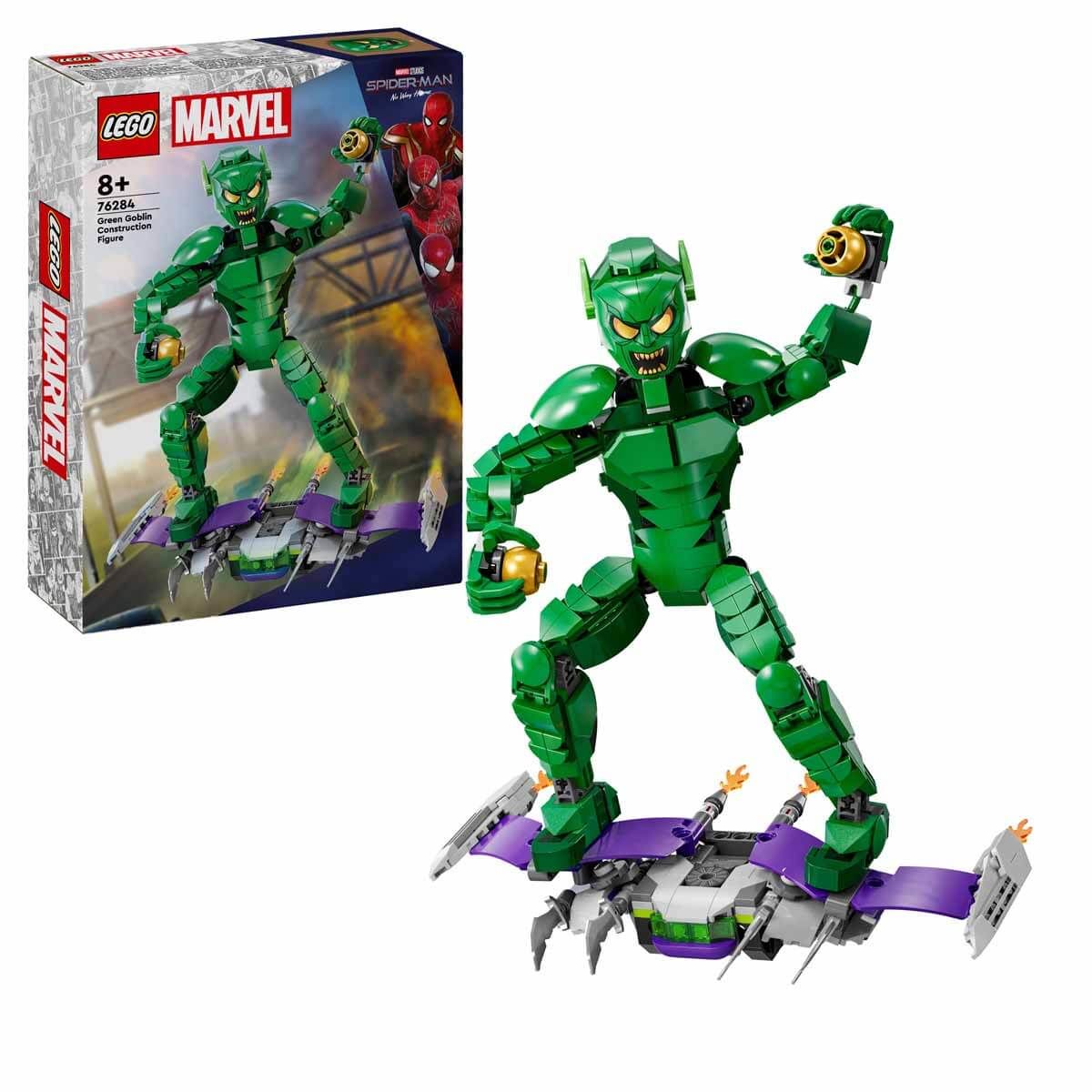 LEGO Marvel Green Goblin Yapım Figürü 76284