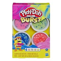 Play Doh Renkli Seri Çekim 4lü Paket E8060