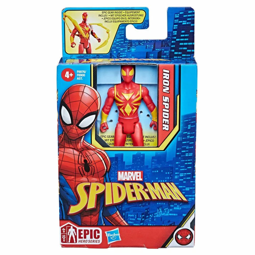 Spider-Man 10 cm Figür Iron Spiderman F6976