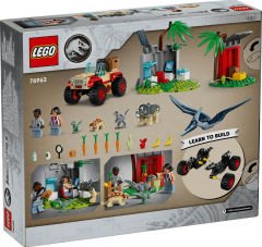 LEGO Jurassic World Yavru Dinozor Kurtarma Merkezi 76963