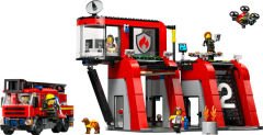 LEGO City İtfaiye Kamyonlu İtfaiye Merkezi 60414