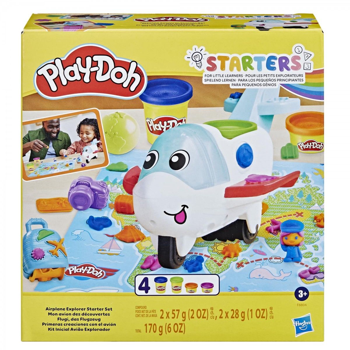 Play Doh Starters Eğlenceli Uçak Oyunu F8804
