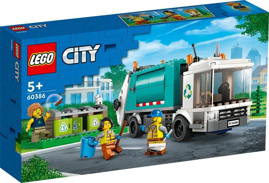 LEGO  City Geri Dönüşüm Kamyonu 60386