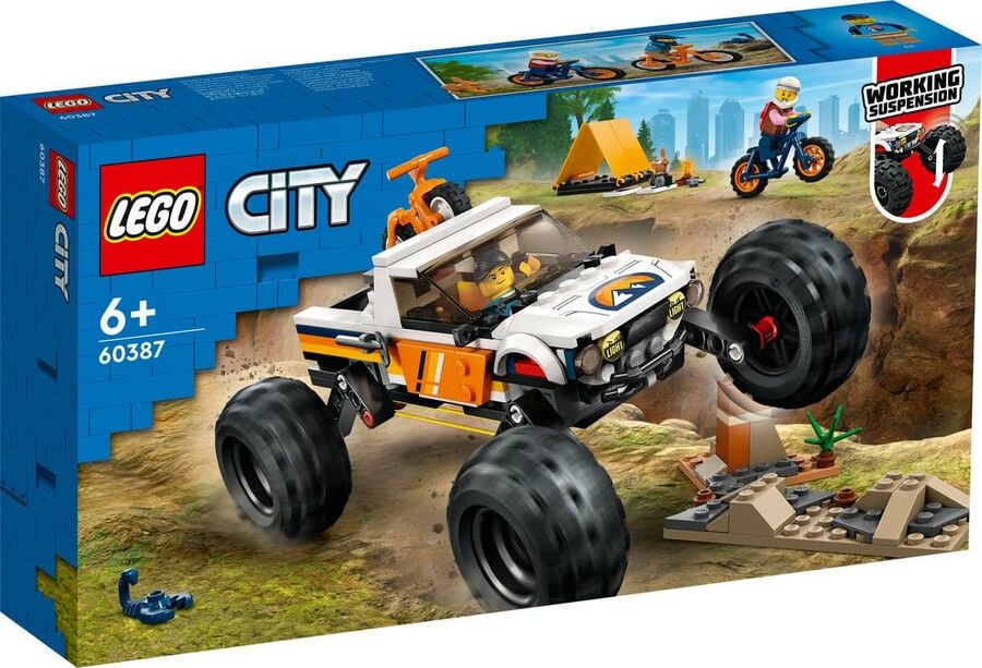 LEGO  City 4x4 Arazi Aracı Maceraları 60387