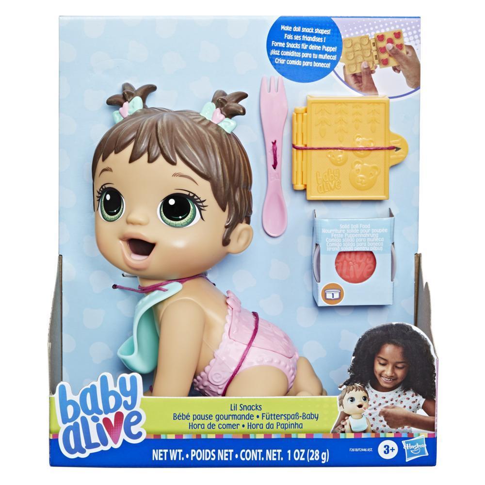 Baby Alive Bebeğimle Mama Eğlencesi Kumral F2618