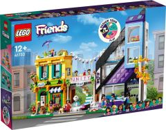 LEGO  Friends Şehir Merkezi Çiçek ve Tasarım Dükkanları 41732