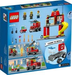 LEGO  City İtfaiye Merkezi ve İtfaiye Kamyonu 60375