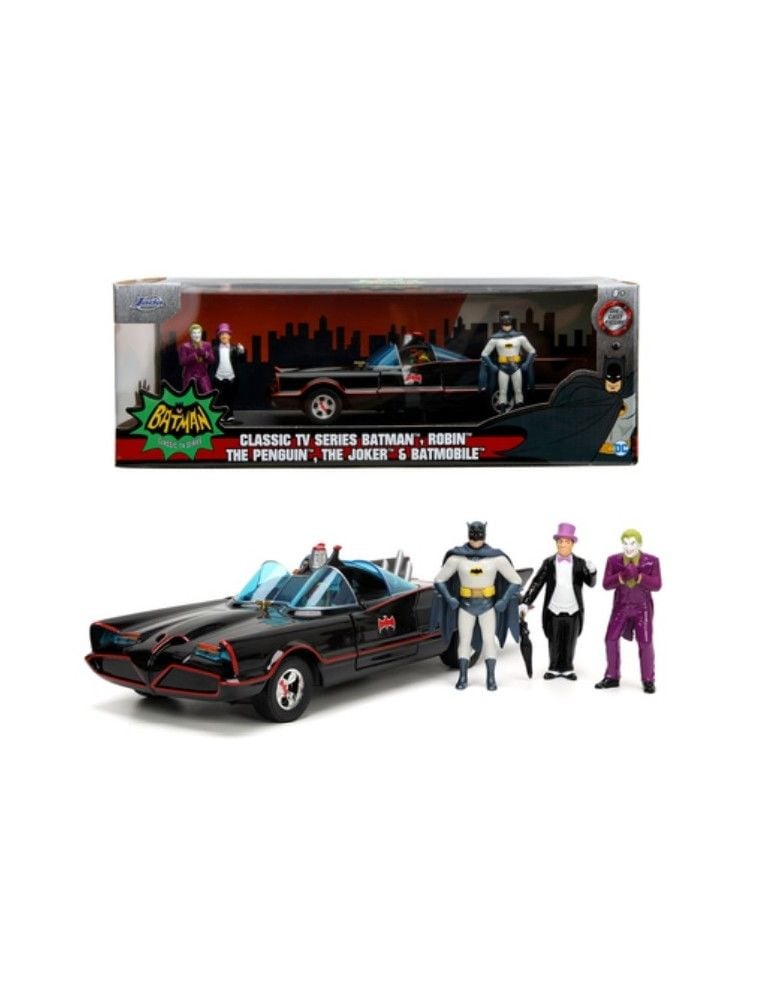 BATMAN 1966 CLASS. BATMOBİLE DELUXE 1:23