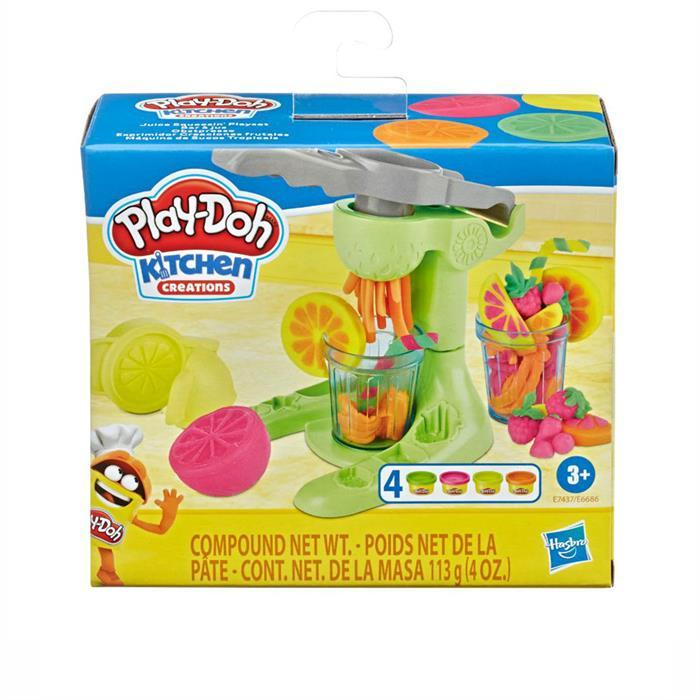 PLAY-DOH OYUN HAMURU MEYVE SUYU KOKTEYLİ SETİ E7437