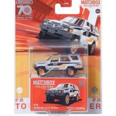 Matchbox 2023 Koleksiyoncu Serisi 70. özel baskı 9/22 Toyota 4 yolluk gri HLJ67